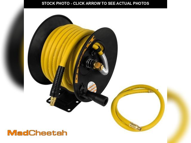 Lot 74-14256080 - DEWALT 3/8 in. x 50 ft. Manual Hose Reel - UNUSED