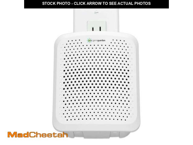 Lot 74-14255410 - GermGuardian Allergen Filter Pluggable Air Purifier 7 in. White for Home with UV-C, Nightlight, Alle...