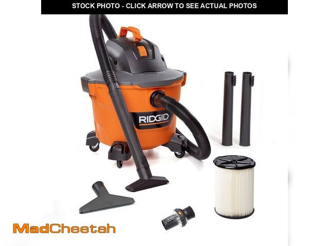 Lot 74-14307015 - 9 Gal. 4.25 Peak HP NXT Shop Vacuum HD0900 Wet Dry Vac with General Debris Filter, Hose, Accessories...