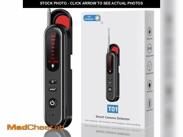 Lot 74-12716954 - SEVENPARK Hidden Camera Detector - 2025 Portable Camera Finder, GPS Tracker Detector, RF Wireless Si...