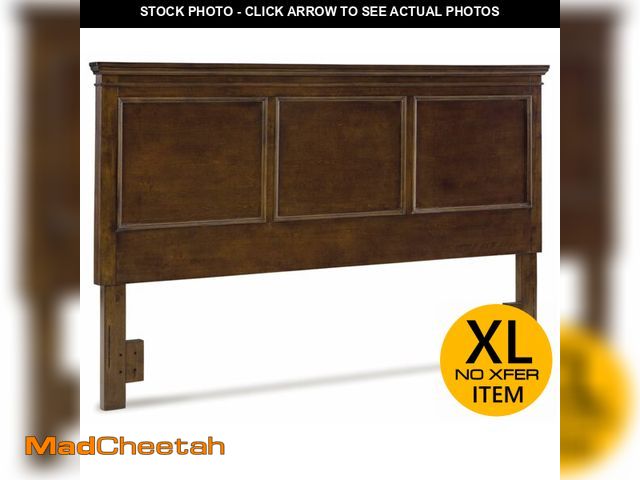 Lot 74-13118923 - Signature Design by Ashley Danabrin Farmhouse Panel Headboard, King/California King, Dark Brown - UN...