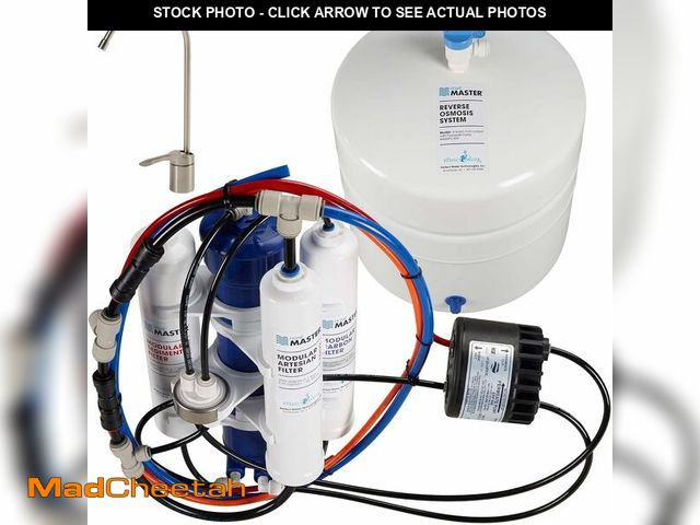 Lot 74-12827843 - Home Master TMAFC-ERP Artesian Full Contact Reverse Osmosis System, 7-Stages, Patented 2-Pass Alkali...