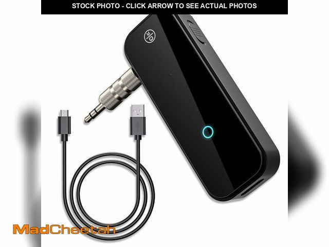 Lot 74-14264749 - Aux Bluetooth Adapter Portable 3.5mm Blue-tooth Aux Adapter for Car 2 in 1 Wireless Bluetooth Receiv...