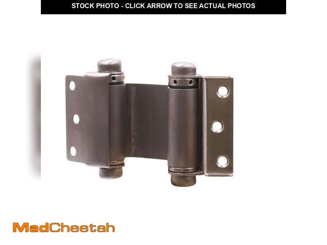 Lot 74-14357285 - Everbilt 3 in. Square Radius Stainless Steel Double Action Hinge - UNUSED