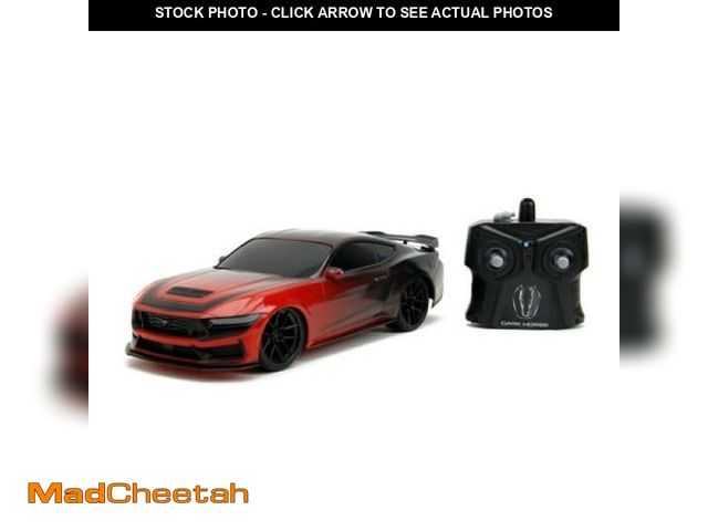 Lot 74-12422282 - Big Time Muscle 1:16 2024 Ford Mustang Dark Horse RC Radio Control Cars - UNUSED