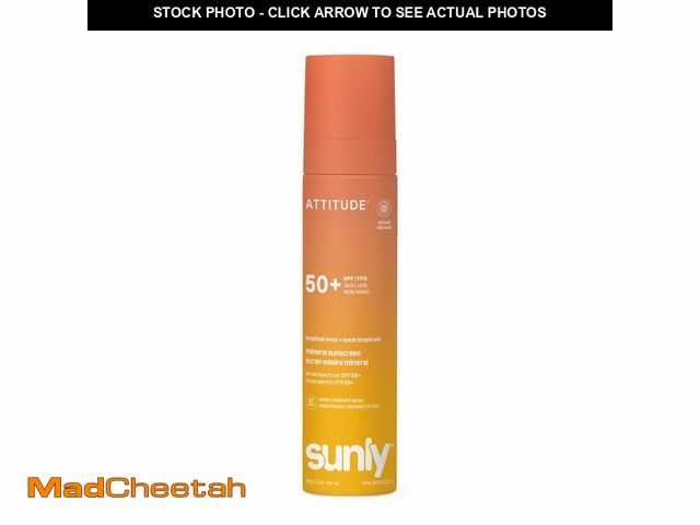Lot 74-14473197 - ATTITUDE Mineral Sunscreen Lightweight Lotion SPF 50, Broad Spectrum Zinc Oxide, EWG Verified, Non-N...
