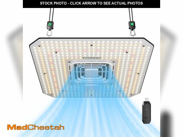 Lot 74-11558558 - VIVOSUN AeroLight A150SE, LED Grow Light 150W with Integrated Circulation Fan &amp; GrowHub Controll...