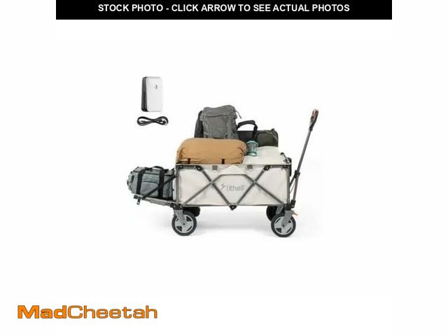 Lot 74-12640281 - Unigo 136638 Camping Foldable Utility Electric Wagon - UNUSED