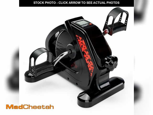 Lot 74-14214693 - Upgraded Pedal Exerciser Heavy-Duty Metal Flywheel Under Desk Bike with LCD Display, Mini Stationary...