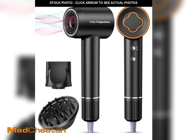 Lot 74-11906967 - Hair Dryer, 150000 RPM High-Speed Brushless Motor Negative Ionic Blow Dryer for Fast Drying, Low Noi...