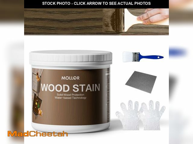 Lot 74-12718984 - Wood Stain, 32 Oz Water Based Wood Stain and Sealer in One - No Priming, No Top Coat Required, Fast ...