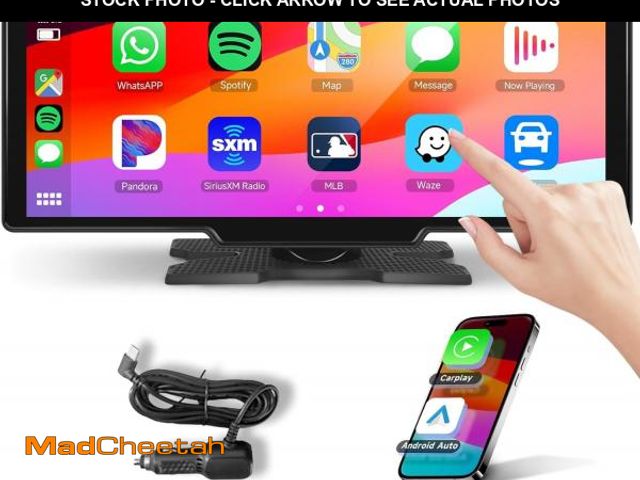 Lot 74-12119667 - Podofo 10.26inch Wireless Carplay Screen for Car,Wireless Carplay Android Auto,1080P IPS Touch Scree...