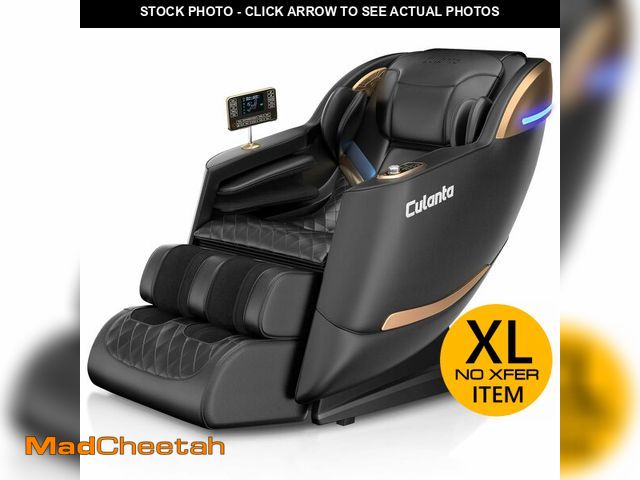 Lot 74-12658774 - Culanta Massage Chair Full Body, Zero Gravity SL-Track Shiatsu Massage Recliner Chair with Body Scan...