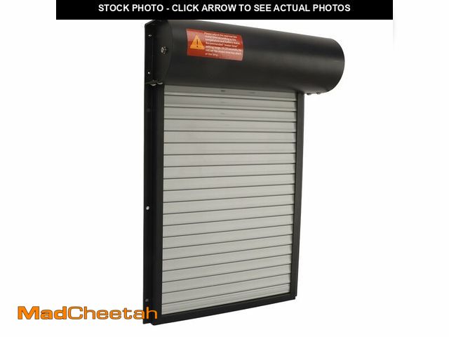 Lot 74-12879316 - Metal Solar Powered Door for Duck Goose Farm, Automatic Chicken Coop Door, Roller Shutter Coops Cage...