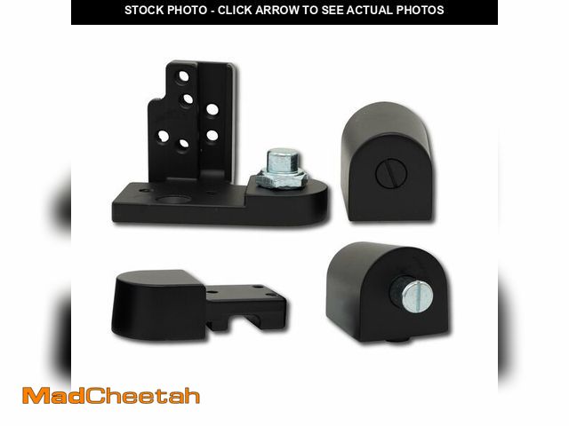 Lot 74-13548782 - Summit Doorware Kawneer Pivot Door Hinge Set | Top and Bottom Set | Duronotic Finish | Right or Left...