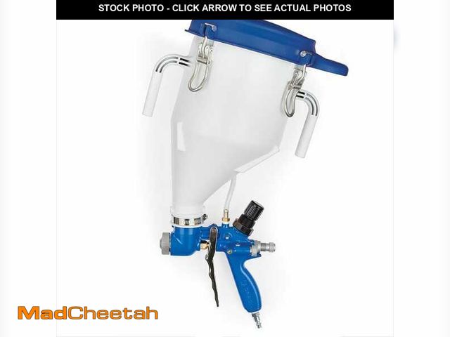 Lot 74-13667719 - Graco TexSpray FastFinish Pressure-Boosted Hopper Gun - UNUSED