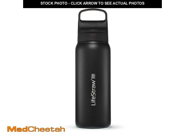 Lot 74-14149752 - LifeStraw Go Series Ã¢â¬â Insulated Stainless Steel Water Filter Bottle for Travel and Everyday U...