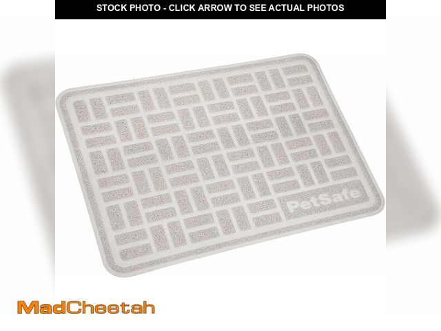 Lot 74-13733935 - PetSafe Cat Litter Mat - Waterproof Litter Trapping Mat for Hygienic Clean Floors - Anti-Slip Double...