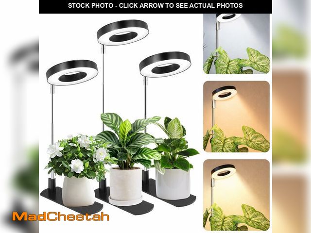 Lot 74-14382360 - LBW Grow Light for Indoor Plants,Full Spectrum Plant Light with Base,Height Adjustable Plant Grow La...