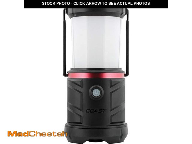 Lot 74-14450252 - Coast EAL26 1250 Lumens Alkaline Battery Dual Power Camping Lantern Flashlight - UNUSED