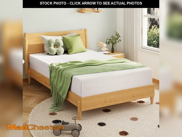 Lot 74-13802785 - EGOHOME 6 Inch Twin Mattress for Kids, Memory Foam Mattress with Cooling Green Tea Gel, Relieve Pres...