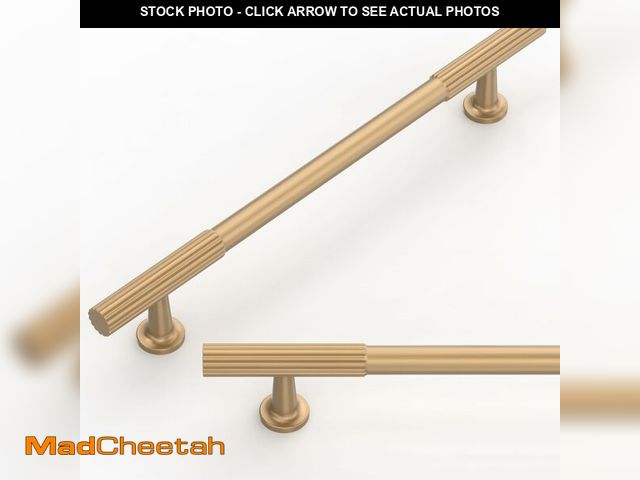 Lot 74-12717644 - Talentedeco 10 Pack Champagne Bronze Cabinet Pulls 6.3 Inch(160mm) Kitchen Cabinet Handles Cabinet H...