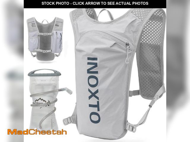 Lot 74-12437574 - INOXTO Running Hydration Vest Backpack,Lightweight Insulated Pack with 1.5L Water Bladder Bag Daypac...