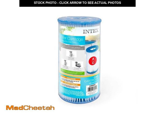 Lot 74-14449771 - Intex 4.25 in. Dia Type A Pool Replacement Filter Cartridge 29000E - UNUSED