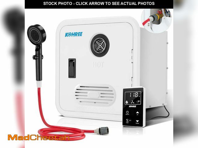 Lot 74-14354161 - (MISSING HARDWARE) Kohree Upgraded 60,000 BTU RV Tankless Water Heater Propane ,On-Demand Hot Water ...