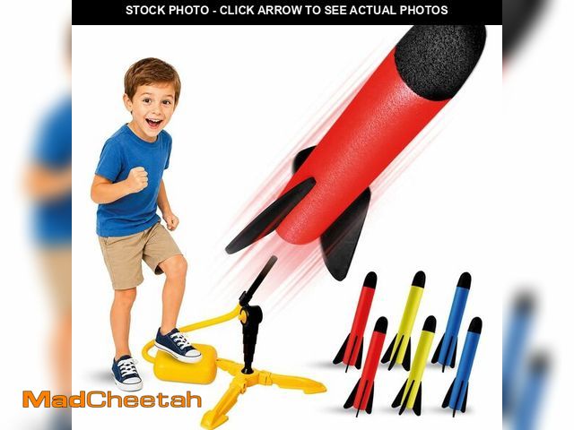 Lot 74-14271879 - Rocket Launcher for Kids - Outdoor Toys for Kids Ages 4-8 Years - 3 4 5 6 7 Year Old Boy Birthday Gi...