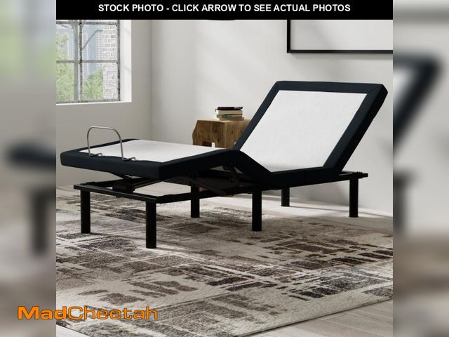 Lot 74-12136632 - Adjustable Base with Wireless Remote, USB Ports and Massage Twin XL - UNUSED