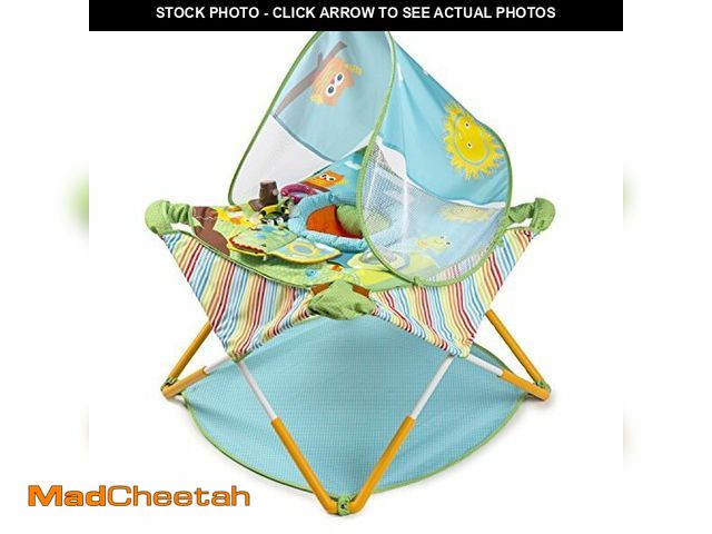 Lot 74-12664155 - Bright Starts, Pop 'N Jump SE Portable Baby Activity Center, Indoor Outdoor Use, Lightweight, Carryi...
