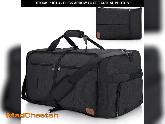 Lot 74-14329749 - 120L Foldable Collapsible Waterproof Travel Duffel Bag for Men and Women with Shoe Compartment - USE...