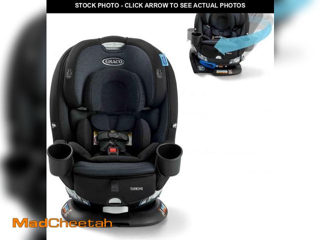 Lot 74-12098244 - Graco Turn2Me 3-in-1 Convertible Car Seat, Cambridge, Featuring Headrest and Harness Adjust, Easy In...
