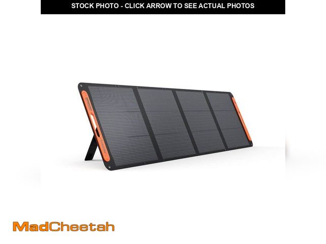 Lot 74-13611693 - Jackery Solar Saga 200-Watt Portable Solar Panel, Weather Resistant - UNUSED