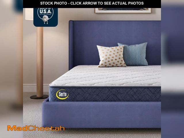 Lot 74-12134624 - Serta Five Star Mattress Tranquility 10-Inch Medium Ã¢â¬â FullÃ¢â¬â Zoned Lumbar Support, Pres...