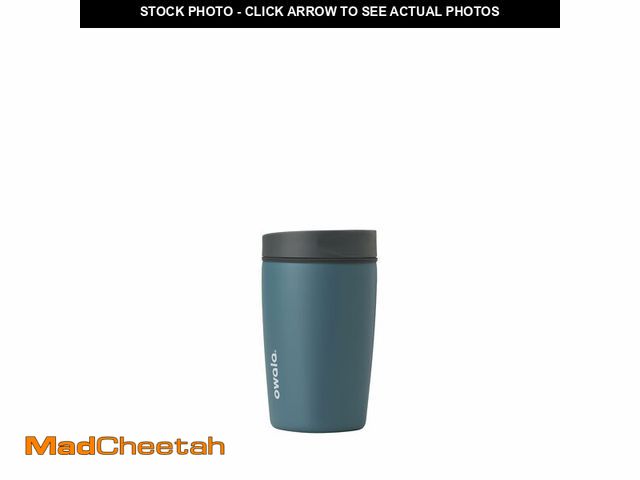 Lot 74-12606270 - Owala SmoothSip Slider Insulated Stainless Steel Coffee Tumbler, Reusable Iced Coffee Cup, Hot Coffe...