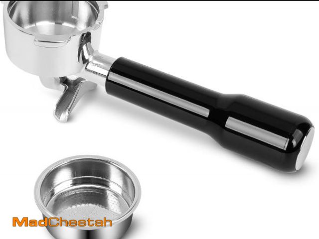 Lot 74-12322835 - 51mm Stainless Steel Portafilter with Double Spouts, 3 Ears Portafilter Compatible for CASABREWS CM5...