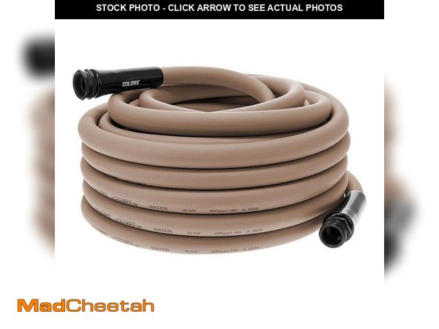 Lot 74-14364084 - Flexzilla Colors Series 5/8 in. x 50 ft. 3/4 in. 11-1/2 GHT Fittings Garden Hose with Standard Grip ...