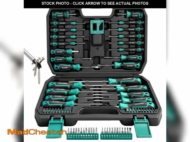 Lot 74-14267791 - GRENPRO Screwdriver Set Precision 90pcs, S2 Alloy Steel Small Screwdriver Set, Torx Screwdriver Sets...