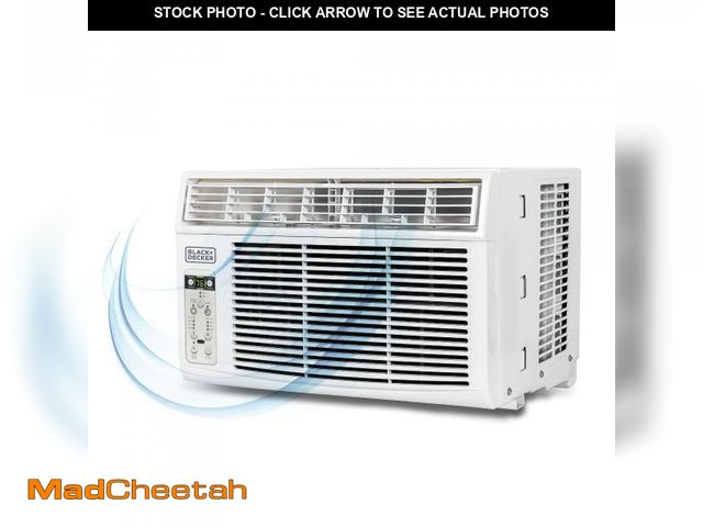 Lot 74-14607855 - Black + Decker 6,000 BTU Window Air Conditioner with Remote Control - UNUSED