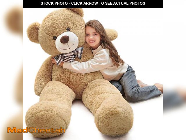 Lot 74-12155192 - MorisMos Giant Teddy Bear 4ft Stuffed Animal Soft Big Bear Plush Toy - UNUSED