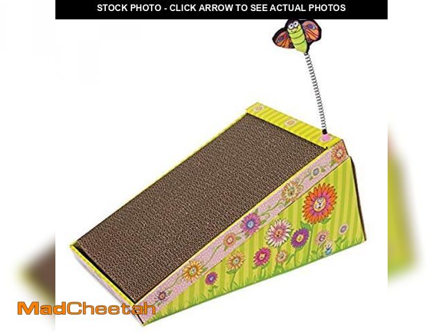 Lot 74-12098426 - Petmate FAT CAT Big Mama's Scratch 'n Play Ramp Reversible Cardboard Toy - UNUSED