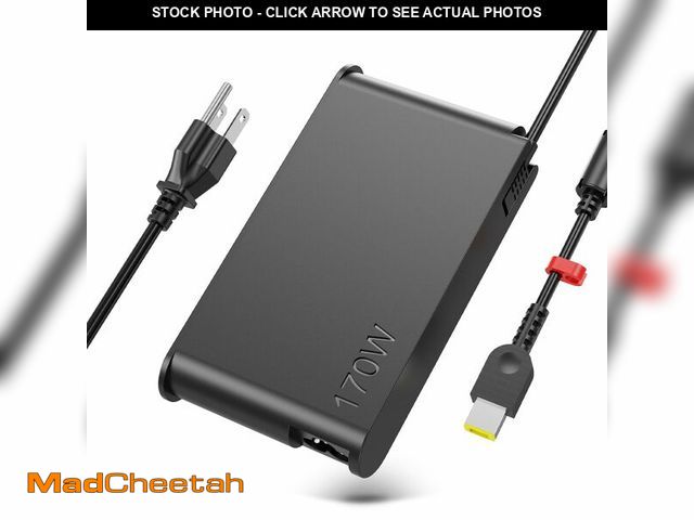 Lot 74-14480877 - Slim 170W Charger Fit for Lenovo Legion Slim 5 5i Yoga Pro 9i Lenovo ThinkPad P1 P16 IdeaPad Pro 5 L...