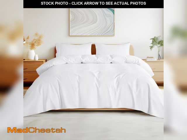 Lot 74-12313117 - SONORO KATE 100% Egyptian Cotton Sheets - 800 Thread Count, Luxury Hotel Sateen Weave Sheets, Coolin...