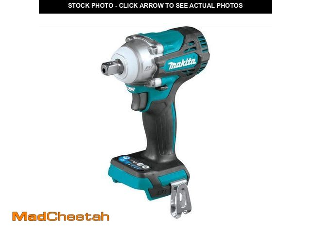Lot 74-12644222 - Makita 18V LXT Lithium-Ion Brushless Cordless 4-Speed 1/2 in. Impact Wrench with Detent Anvil (Tool-...