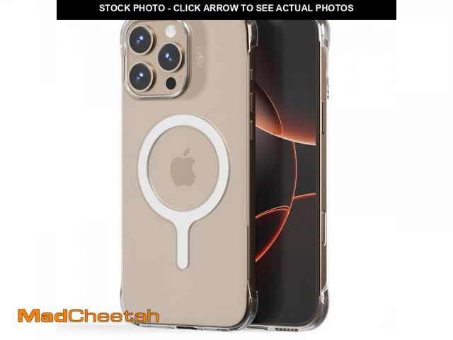 Lot 74-12218584 - MOFT Invisible Case for iPhone 16 Pro Max Case, Clear MagSafe Phone Case, Dual Cutouts Frame Design ...
