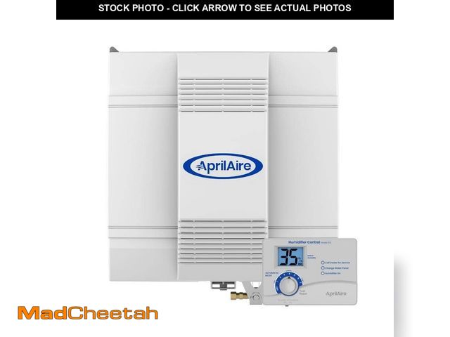 Lot 74-13867256 - AprilAire Model 700 18 gal. for up to 5,300 sq. ft. Whole-House Fan-Powered Evaporative Humidifier w...
