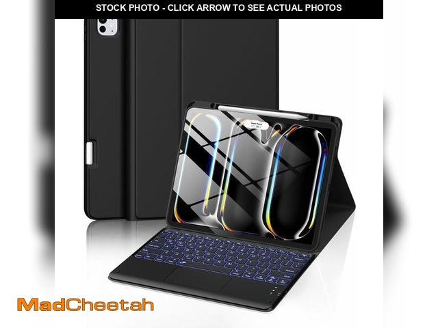 Lot 74-14267974 - Harvopu for iPad Pro 13 Inch Case with Keyboard (M5/M4) 2025/2024, Magnetic Wireless Detachable Keyb...