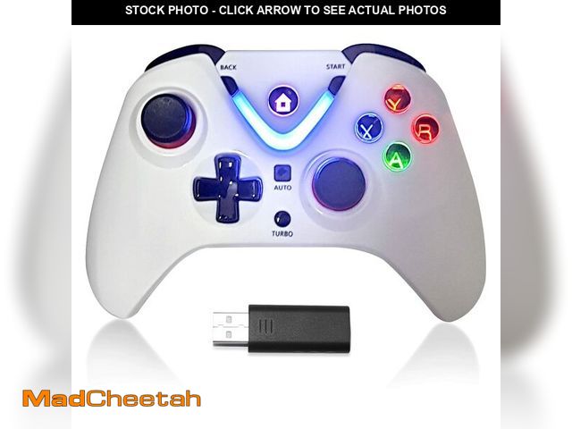 Lot 74-14213112 - ROTOMOON Wireless Game Controller with LED Lighting Compatible with Xbox One S/X, Xbox Series S/X Ga...